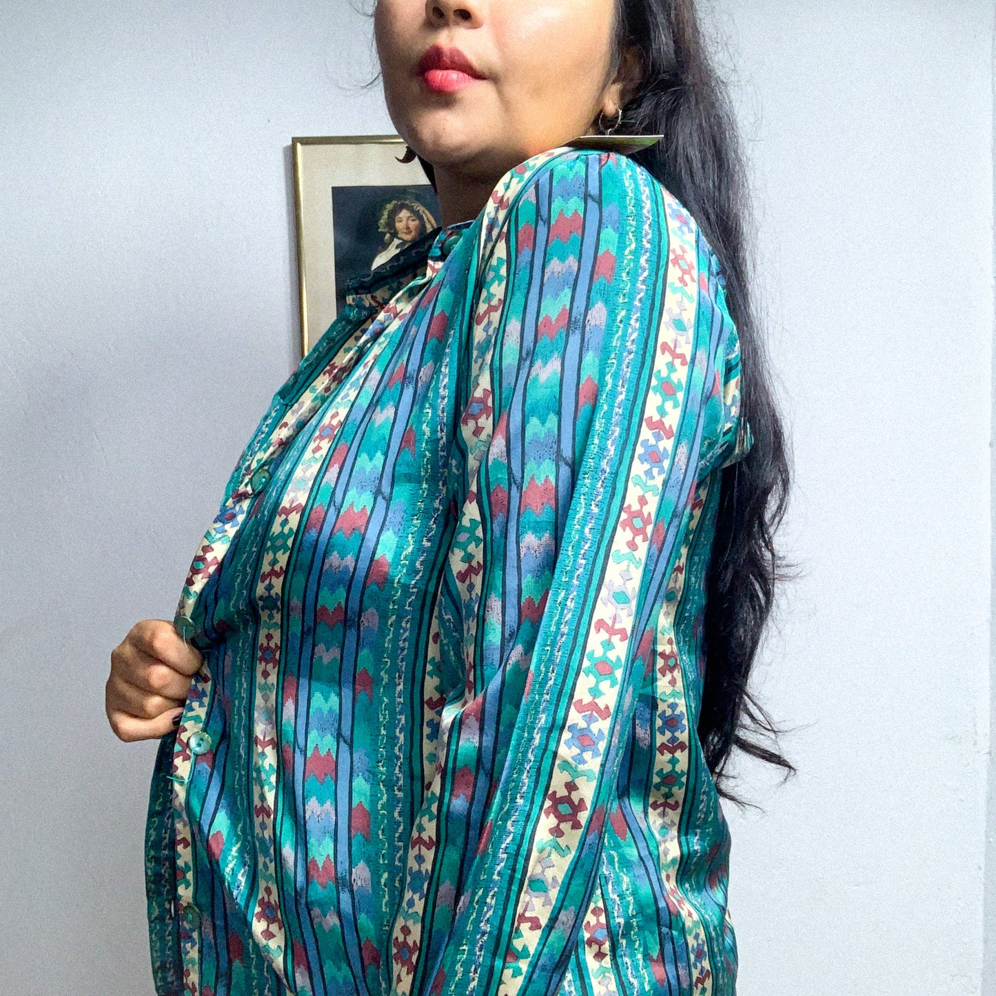 Camisa vintage western 1990 talla M