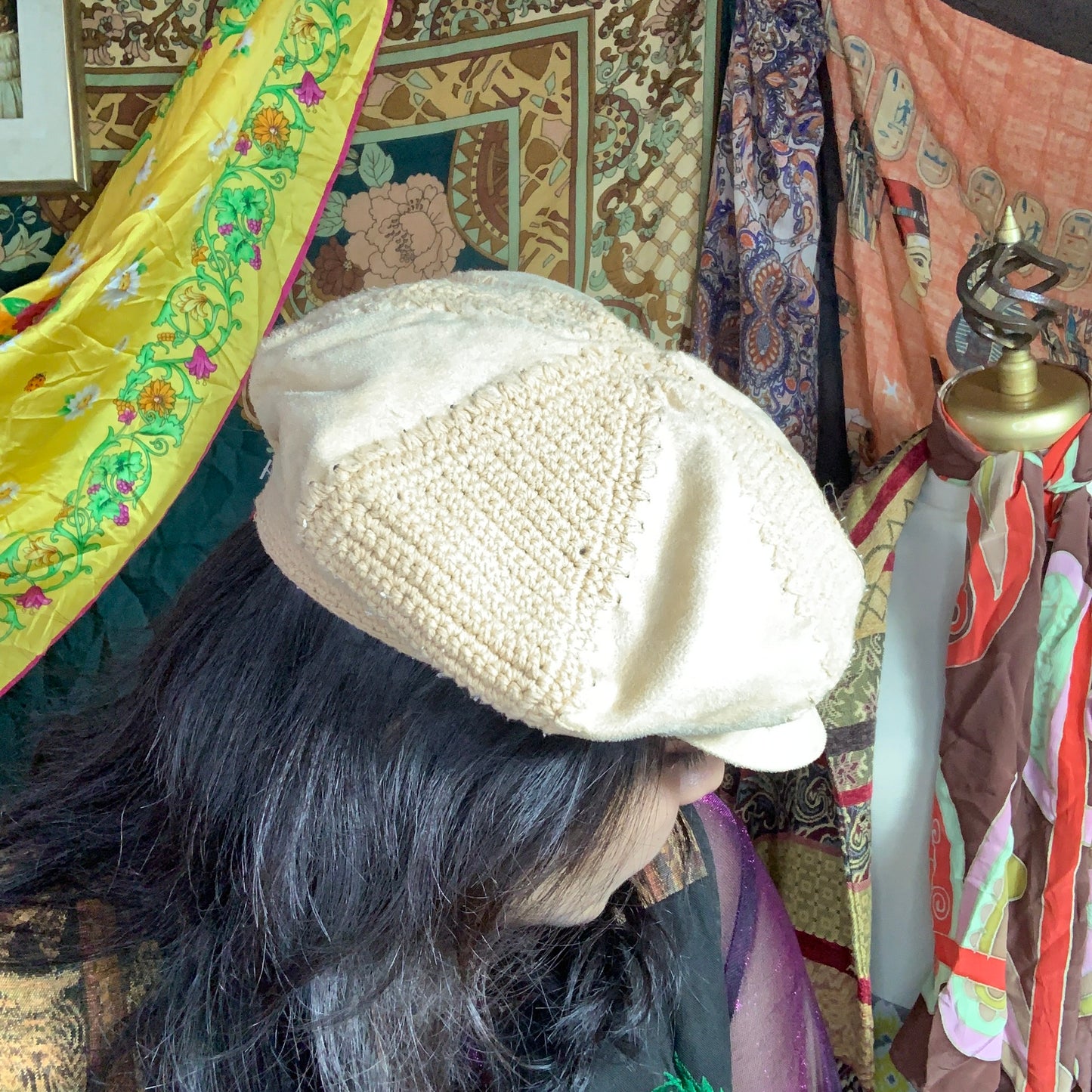 Boina bombacha patchwork