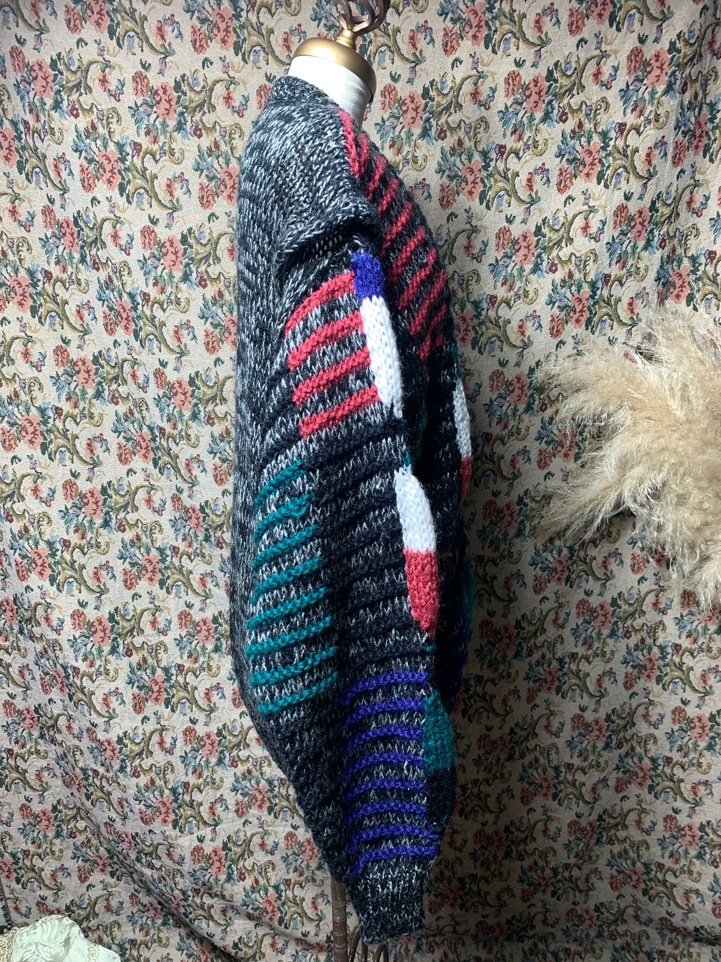 Sueter puffy tejido 80s