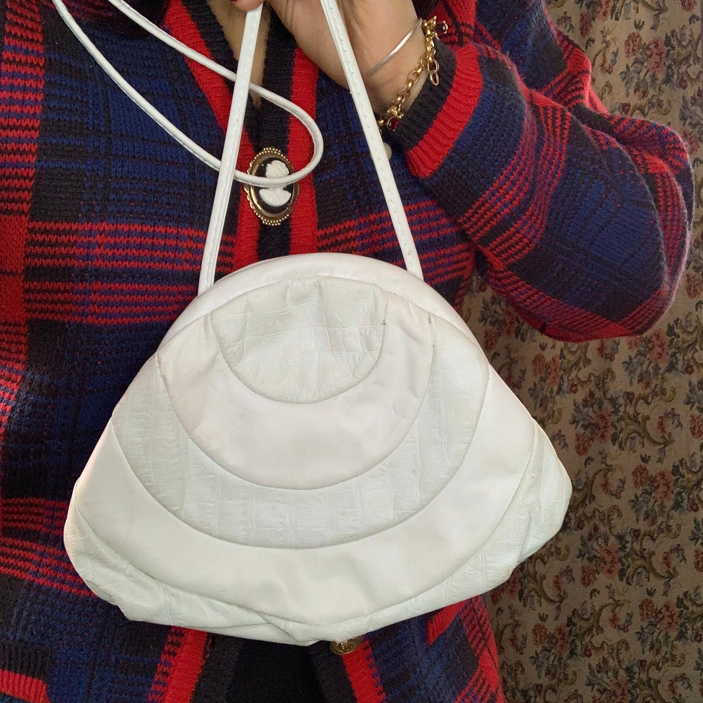 Bolso vintage 80s piel