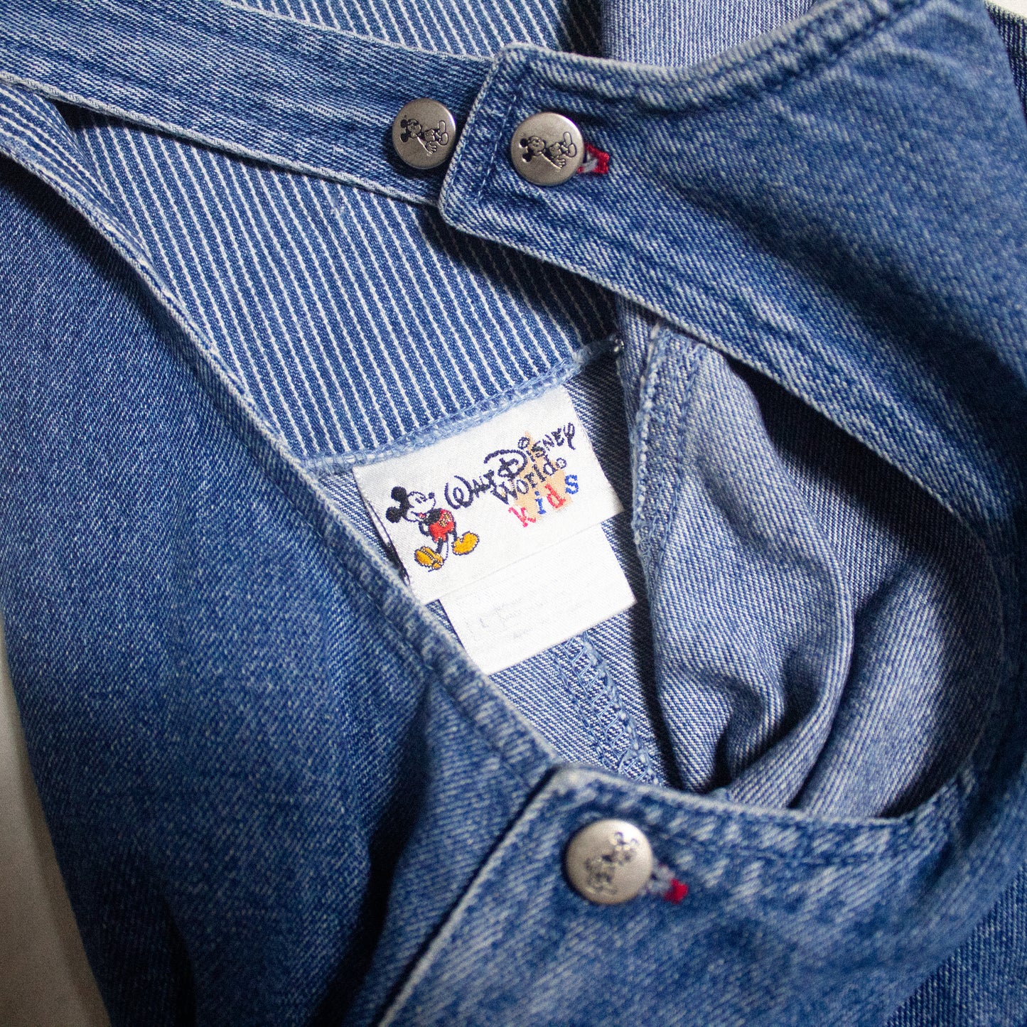 Overol Disney talla CH denim