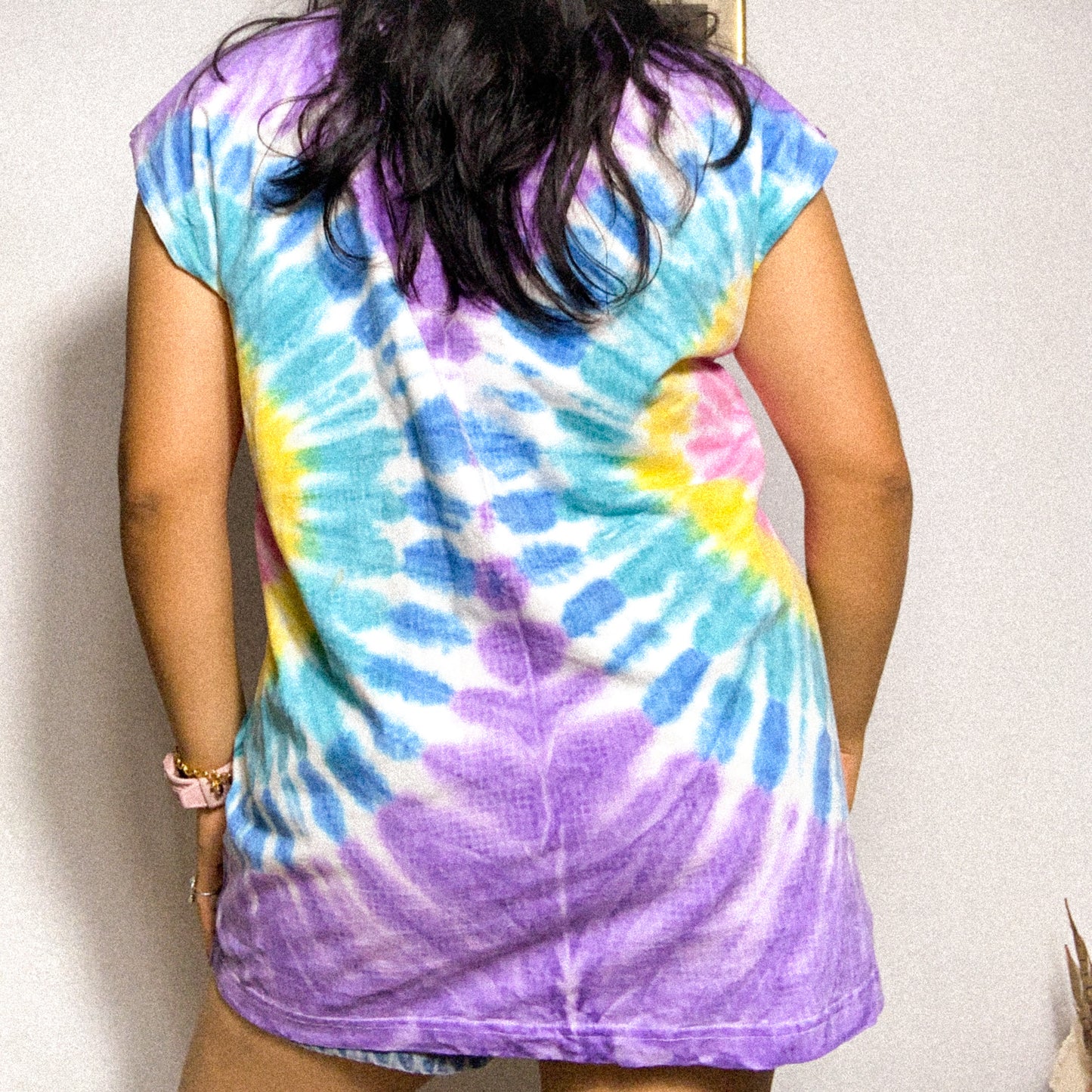 Playera vintage tie dye 90s XL