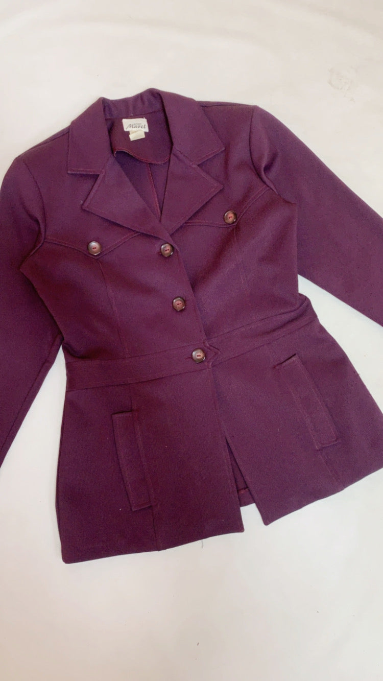 Blazer vintage 70s talla CH/M